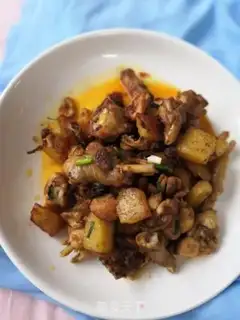 Make Potato chicken step 10