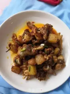 Make Potato chicken step 11