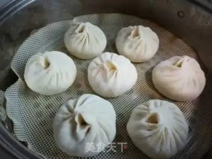 Make Puppet pork buns step 12