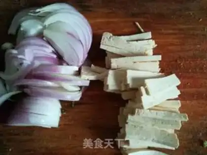 Make Tofu onions step 0