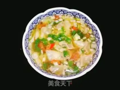 Make Sour soup and vegetables step 13
