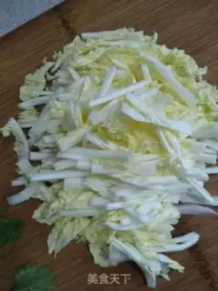 Make Cabbage and sea belt step 1