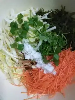 Make Cabbage and sea belt step 5