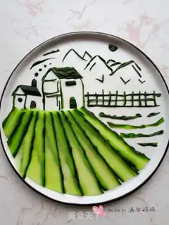 Make cucumber pallet step 2
