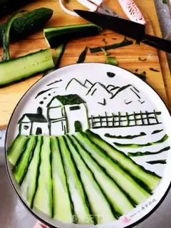 Make cucumber pallet step 3