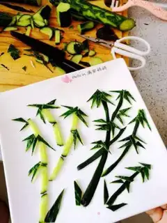 Make cucumber pallet step 7