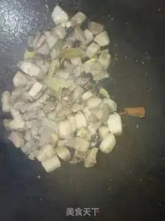 Make The radish stew step 1