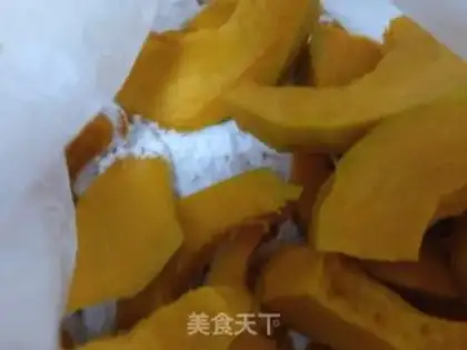 Make Duck egg yolk pumpkin step 2