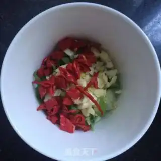 Make Spicy flowers step 1