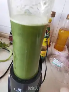 Make Homemade celery juice step 3