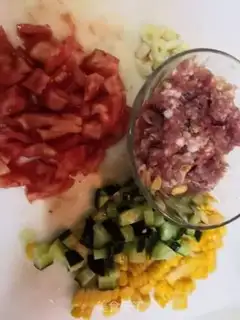 Make Homemade corn tofu step 1
