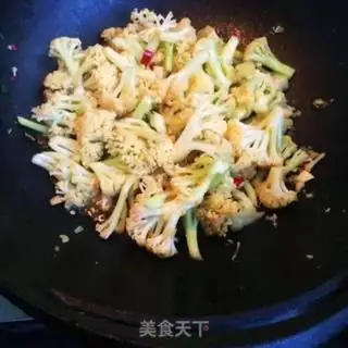 Make Spicy flowers step 5