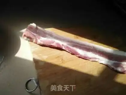 Make Five-flower meat-man tore the dishes step 0