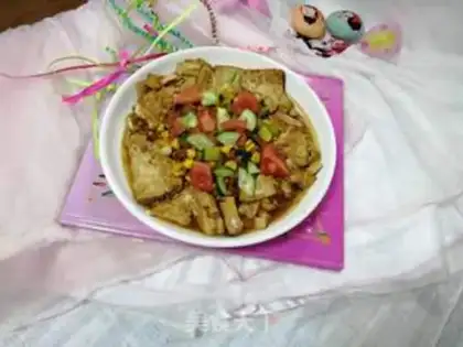 Make Homemade corn tofu step 8
