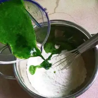 Make Spinach burrito step 3