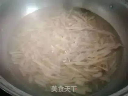 Make Shrimp-skinned silk step 2