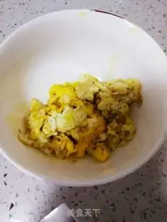 Make Smelt egg fried rice step 4
