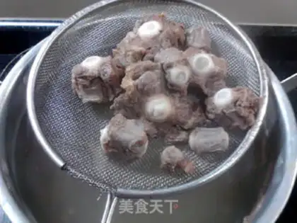 Make The radish cowtail soup step 5