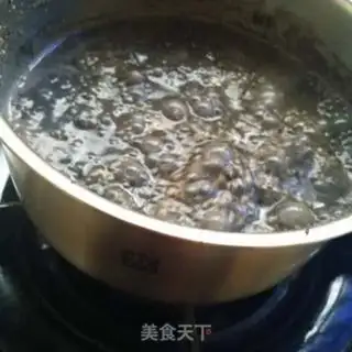 Make The black sesame oatmeal step 4