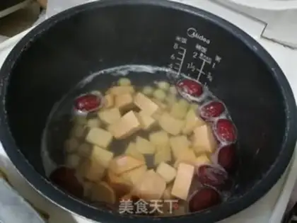 Make "Red-tree omelet soup." step 3