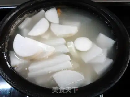 Make The radish cowtail soup step 10