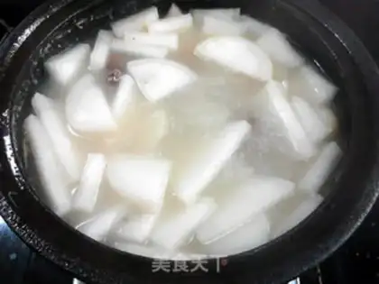 Make The radish cowtail soup step 11