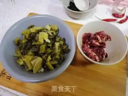 Make Sour beef step 1