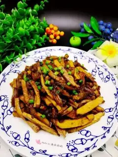 Make Sausage fries step 8