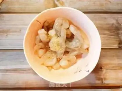 Make Skinny shrimp step 1