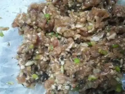 Make Pork dumplings step 7