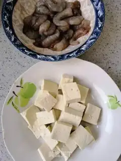 Make Shrimp tofu step 2