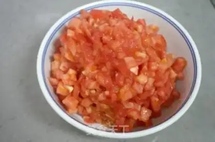 Make A ketchup pan for winter step 1