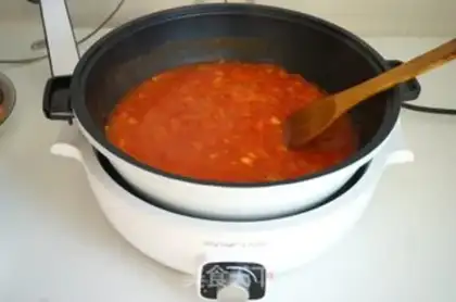 Make A ketchup pan for winter step 2