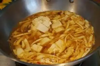 Make Soy sauce, tofu step 4