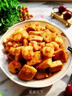 Make Shrimp tofu step 11