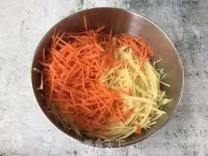 Make Seat potato waffles step 1