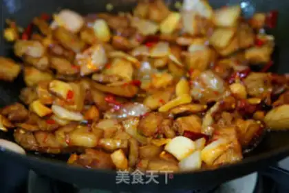 Make Soya chili step 14