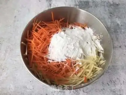 Make Seat potato waffles step 2
