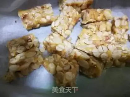 Make Peanut sugar step 7