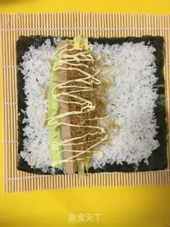 Make Sausage sushi step 6