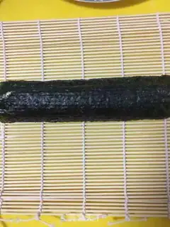 Make Sausage sushi step 7