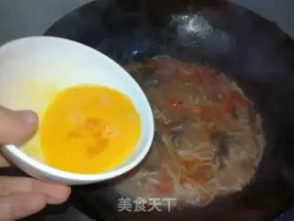 Make Five-colour egg soup step 5