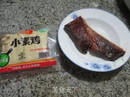 Make Soy sauce veggie chicken step 0