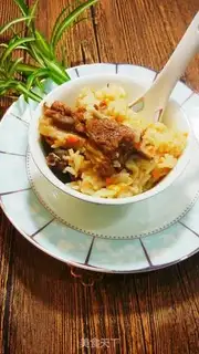 Make Hands on lamb rice step 4