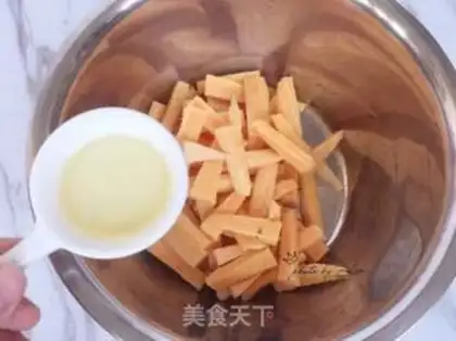 Make Coconut fries step 3