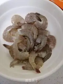Make Double-savory prawn step 1