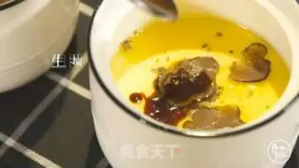 Make Black truffled eggs step 10