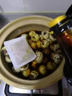 Make Five cedar quail eggs step 4