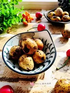Make Five cedar quail eggs step 9