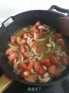 Make Tomato eggs for noodles step 7